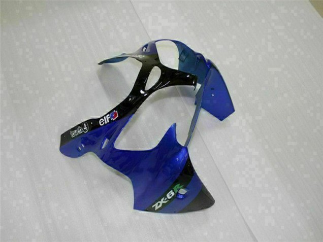 Blau 2000-2002 ZX6R Motorrad Verkleidung Blau 2000-2002 ZX6R Motorrad Verkleidung