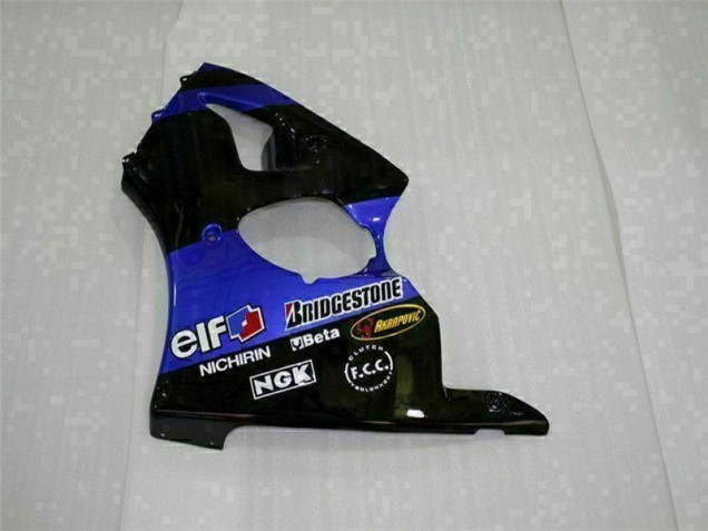 Blau 2000-2002 ZX6R Motorrad Verkleidung Blau 2000-2002 ZX6R Motorrad Verkleidung