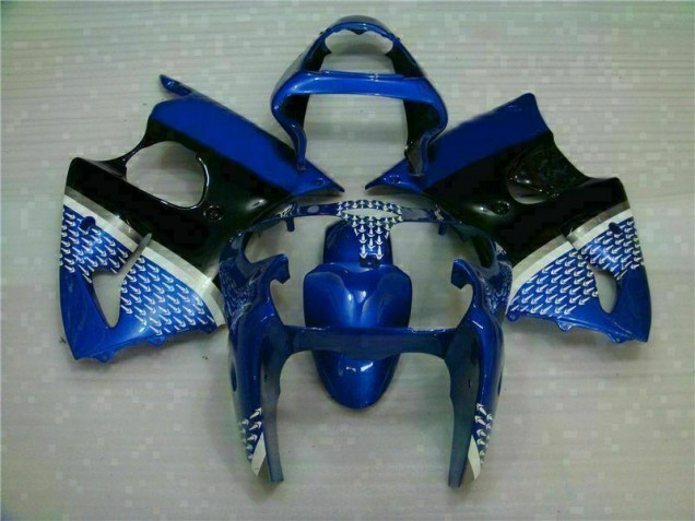 Blau 2000-2002 ZX6R Motorrad Vollverkleidung Blau 2000-2002 ZX6R Motorrad Vollverkleidung