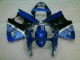 Blau 2000-2002 ZX6R Motorrad Vollverkleidung Blau 2000-2002 ZX6R Motorrad Vollverkleidung