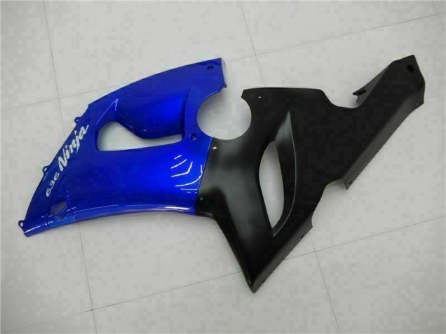 Blau 2005-2006 ZX6R Motorrad Verkleidungen Blau 2005-2006 ZX6R Motorrad Verkleidungen