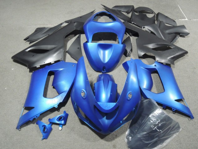 Blau 2005-2006 ZX6R Motorrad Vollverkleidung Blau 2005-2006 ZX6R Motorrad Vollverkleidung