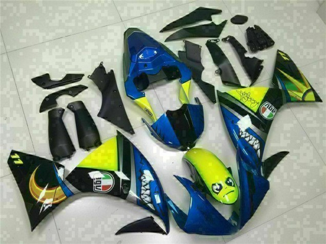 Blau 2009-2011 YZF R1 Motorrad Verkleidung Blau 2009-2011 YZF R1 Motorrad Verkleidung