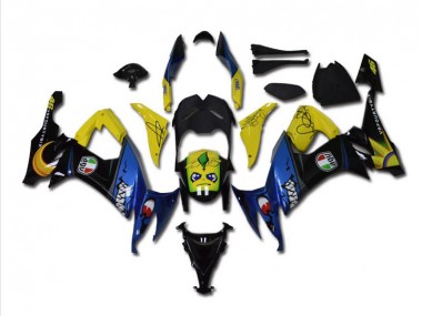 Blau Hai 2008-2010 ZX10R Motorrad Verkleidung