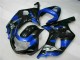 Blau Schwarz 2001-2003 GSXR 600/750 Motorrad Verkleidungen