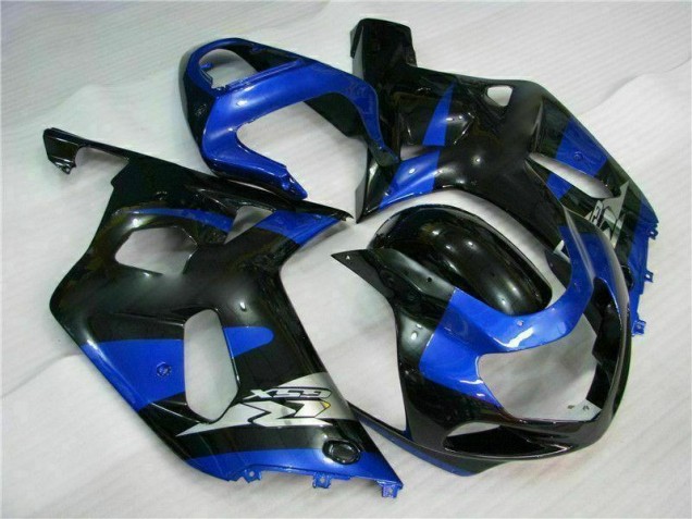 Blau Schwarz 2001-2003 GSXR 600/750 Motorrad Verkleidungen