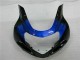Blau Schwarz 2001-2003 GSXR 600/750 Motorrad Verkleidungen