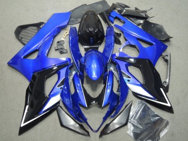 Blau Schwarz 2005-2006 GSXR 1000 Motorrad Vollverkleidung