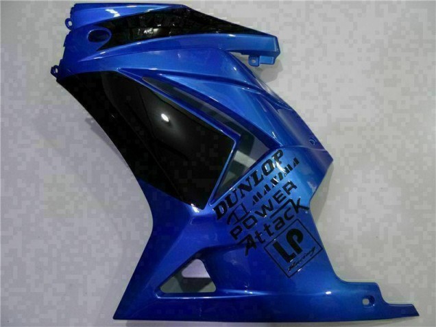 Blau Schwarz 2008-2012 EX250 Motorrad Verkleidung Blau Schwarz 2008-2012 EX250 Motorrad Verkleidung