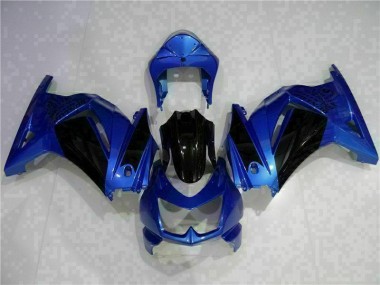 Blau Schwarz 2008-2012 EX250 Motorrad Verkleidung