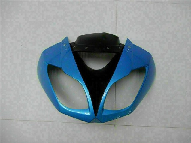 Blau Schwarz 2009-2012 ZX6R Motorrad Verkleidung Blau Schwarz 2009-2012 ZX6R Motorrad Verkleidung