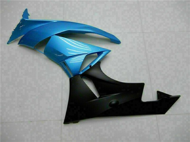 Blau Schwarz 2009-2012 ZX6R Motorrad Verkleidung Blau Schwarz 2009-2012 ZX6R Motorrad Verkleidung