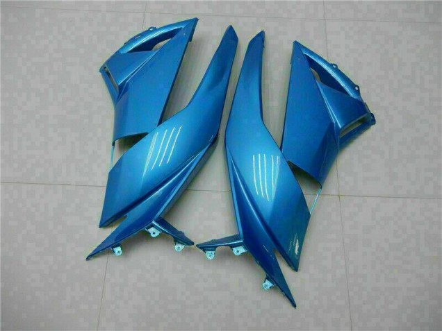Blau Schwarz 2009-2012 ZX6R Motorrad Verkleidung Blau Schwarz 2009-2012 ZX6R Motorrad Verkleidung