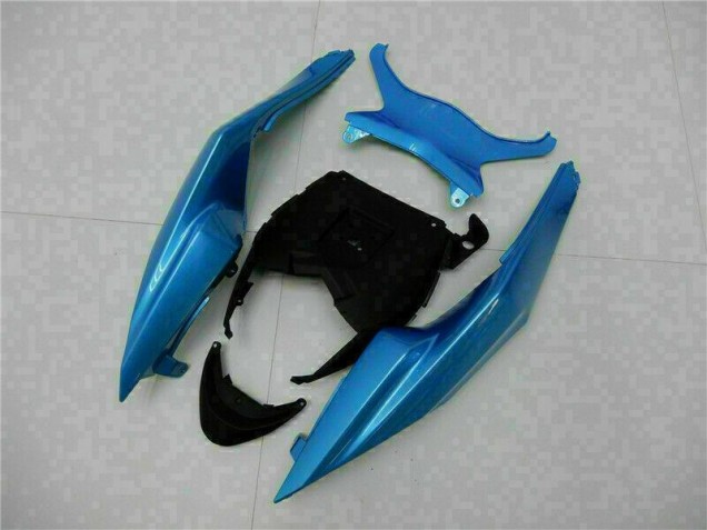 Blau Schwarz 2009-2012 ZX6R Motorrad Verkleidung Blau Schwarz 2009-2012 ZX6R Motorrad Verkleidung