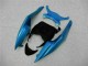 Blau Schwarz 2009-2012 ZX6R Motorrad Verkleidung Blau Schwarz 2009-2012 ZX6R Motorrad Verkleidung