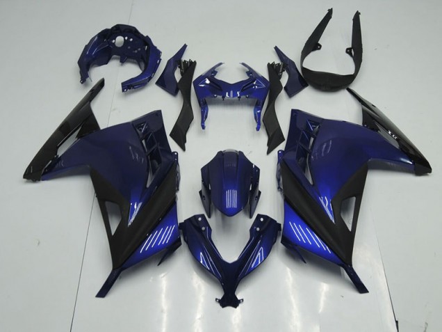 Blau Schwarz 2013-2016 ZX300R Motorrad Verkleidung Blau Schwarz 2013-2016 ZX300R Motorrad Verkleidung
