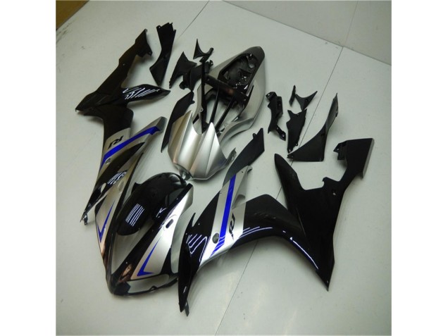 Blau Schwarz Silber 2004-2006 YZF R1 Motorrad Verkleidung