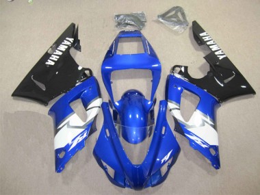 Blau Schwarz Weiß 2012-2014 YZF R1 Motorrad Verkleidungen
