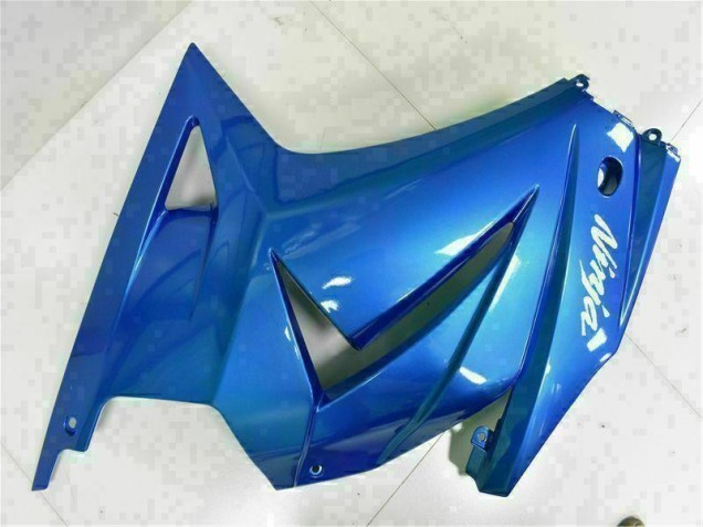 Blau Schwarz Weiß Ninja 2008-2012 EX250 Motorrad Verkleidung Blau Schwarz Weiß Ninja 2008-2012 EX250 Motorrad Verkleidung