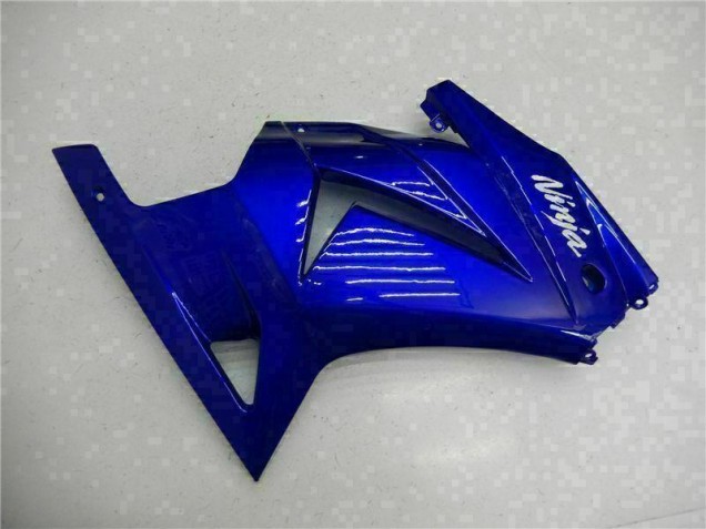 Blau Schwarz Weiß Ninja 2008-2012 EX250 Motorrad Verkleidungen
