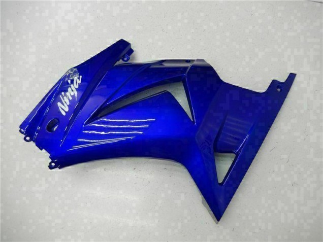 Blau Schwarz Weiß Ninja 2008-2012 EX250 Motorrad Verkleidungen
