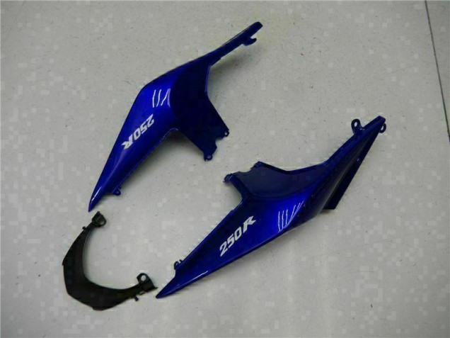 Blau Schwarz Weiß Ninja 2008-2012 EX250 Motorrad Verkleidungen