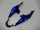 Blau Schwarz Weiß Ninja 2008-2012 EX250 Motorrad Verkleidungen