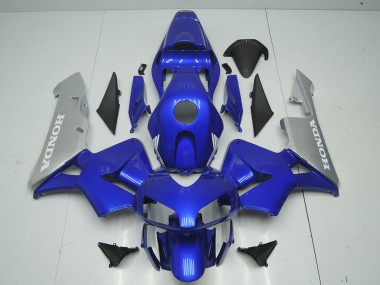Blau Silber 2003-2004 CBR600RR Motorrad Verkleidung