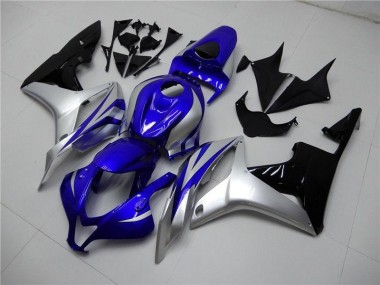 Blau Silber Schwarz 2007-2008 CBR600RR Motorrad Verkleidung