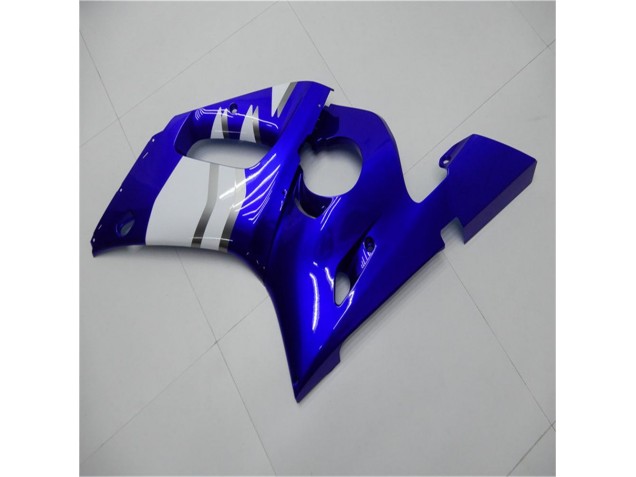 Blau Weiß 1998-2002 YZF R6 Motorrad Verkleidungen Blau Weiß 1998-2002 YZF R6 Motorrad Verkleidungen