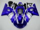 Blau Weiß 1998-2002 YZF R6 Motorrad Verkleidungen Blau Weiß 1998-2002 YZF R6 Motorrad Verkleidungen