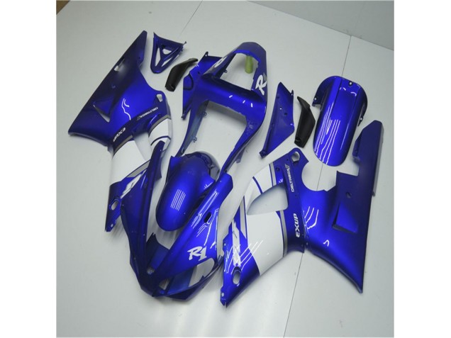 Blau Weiß 2000-2001 YZF R1 Motorrad Verkleidungen Blau Weiß 2000-2001 YZF R1 Motorrad Verkleidungen