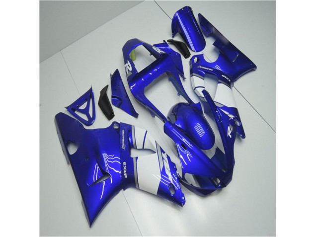 Blau Weiß 2000-2001 YZF R1 Motorrad Verkleidungen Blau Weiß 2000-2001 YZF R1 Motorrad Verkleidungen
