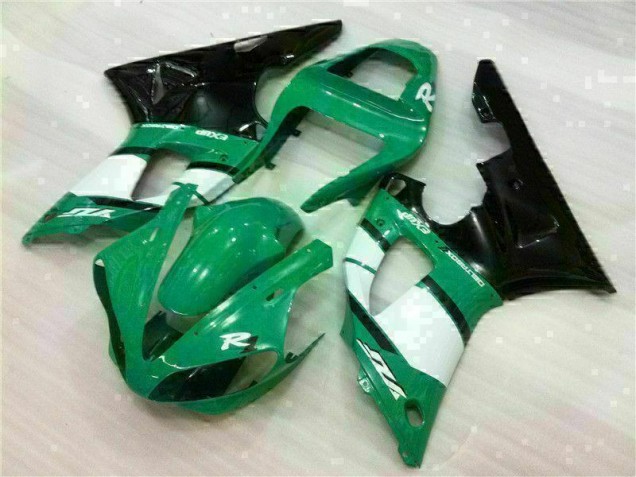 Grün 2000-2001 YZF R1 Motorrad Verkleidungen Grün 2000-2001 YZF R1 Motorrad Verkleidungen