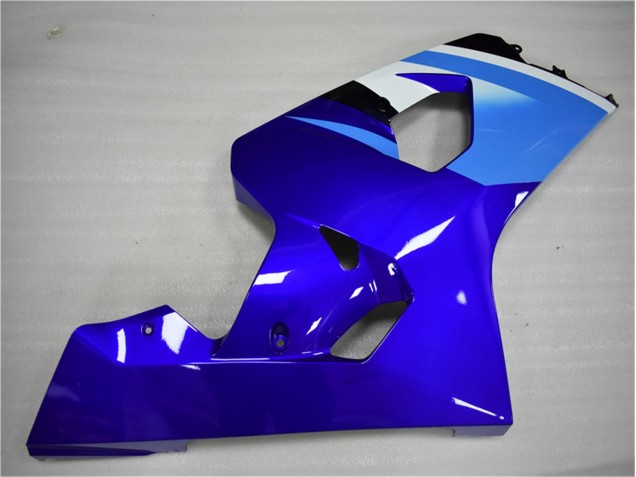 Blau Weiß 2004-2005 GSXR 600/750 Motorrad Verkleidungen Blau Weiß 2004-2005 GSXR 600/750 Motorrad Verkleidungen