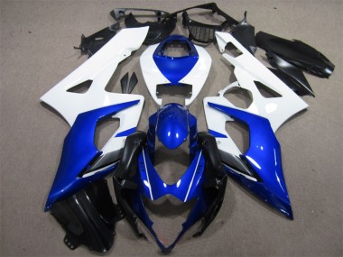 Blau Weiß 2005-2006 GSXR 1000 Motorrad Vollverkleidung