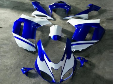 Blau Weiß 2007-2008 ZX6R Motorrad Verkleidung