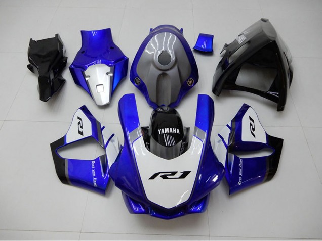 Blau Weiß 2015-2019 YZF R1 Motorrad Verkleidung Blau Weiß 2015-2019 YZF R1 Motorrad Verkleidung