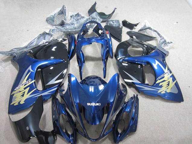 Blau Weiß Gold Aufkleber 2008-2019 GSXR 1300 Hayabusa Motorrad Verkleidung Blau Weiß Gold Aufkleber 2008-2019 GSXR 1300 Hayabusa Motorrad Verkleidung
