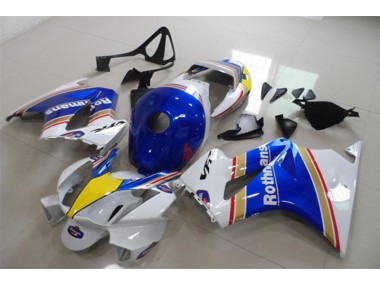 Blau Weiß Rothmans 2002-2013 VFR800 Motorrad Verkleidung