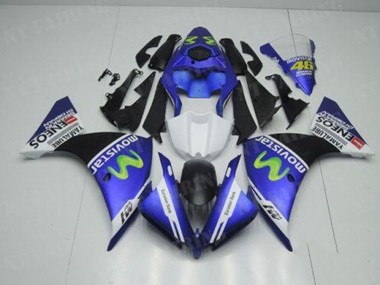 Blau Weiß Schwarz 2012-2014 YZF R1 Motorrad Verkleidung