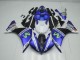 Blau Weiß Schwarz 2012-2014 YZF R1 Motorrad Verkleidung Blau Weiß Schwarz 2012-2014 YZF R1 Motorrad Verkleidung