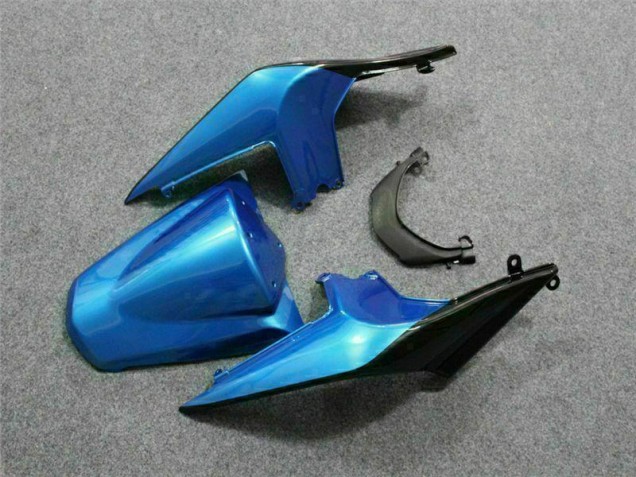 Blau Weiß Schwarz Ninja 2008-2012 EX250 Motorrad Verkleidungen Blau Weiß Schwarz Ninja 2008-2012 EX250 Motorrad Verkleidungen