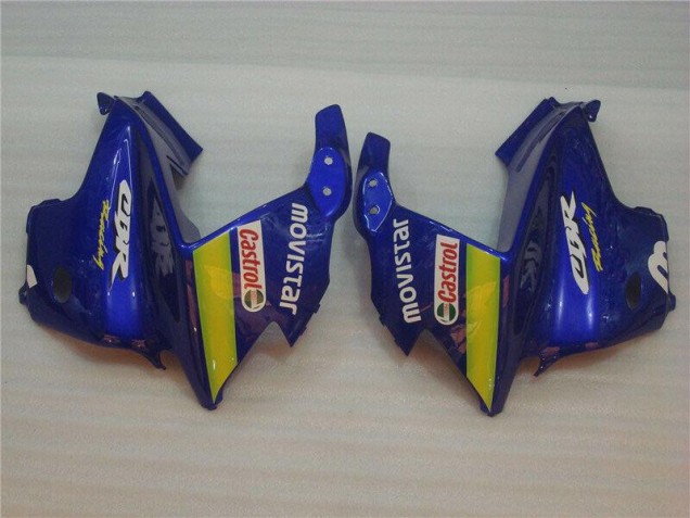 Blaus Movistar Castrol 1995-1998 CBR600 F3 Motorrad Verkleidung