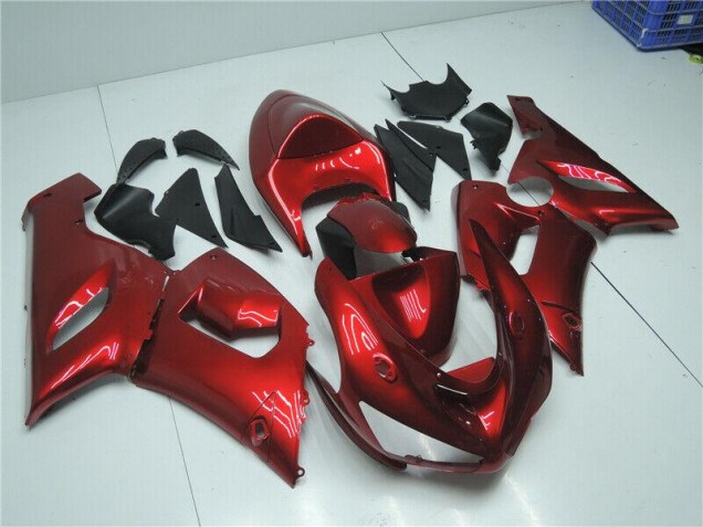 CUndy Rot 2005-2006 ZX6R Motorrad Verkleidung CUndy Rot 2005-2006 ZX6R Motorrad Verkleidung