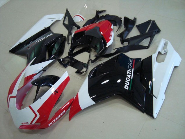 Corse 2007-2014 Ducati 848 1098 1198 Motorrad Verkleidung Corse 2007-2014 Ducati 848 1098 1198 Motorrad Verkleidung