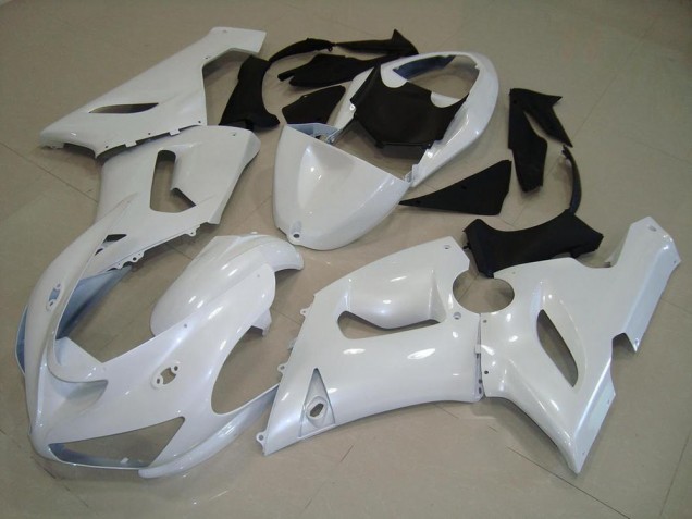 Dunkel Perl Weiß 2005-2006 ZX6R Motorrad Verkleidung Dunkel Perl Weiß 2005-2006 ZX6R Motorrad Verkleidung