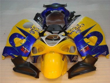 Gelb Blau 1996-2007 GSXR 1300 Hayabusa Motorrad Verkleidung