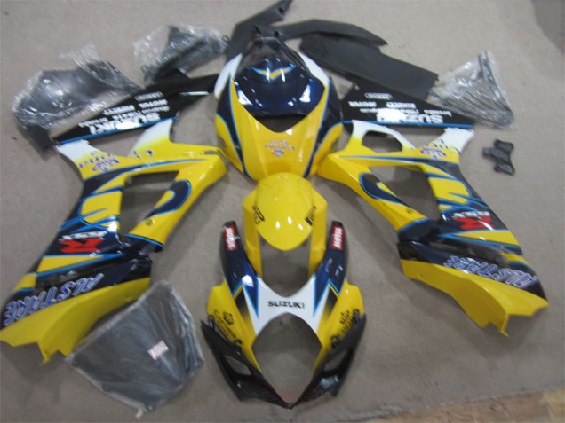 Gelb Blau 2007-2008 GSXR 1000 Motorrad Verkleidung Gelb Blau 2007-2008 GSXR 1000 Motorrad Verkleidung