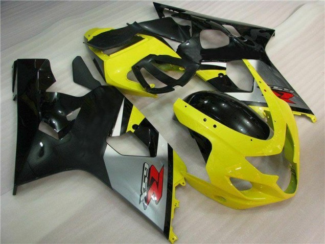 Gelb Schwarz 2004-2005 GSXR 600/750 Motorrad Verkleidungen